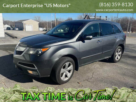 2010 Acura MDX for sale at Carport Enterprise "US Motors" in Kansas City MO