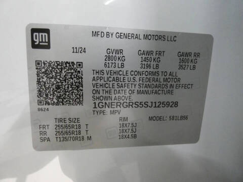 2025 Chevrolet Traverse LT