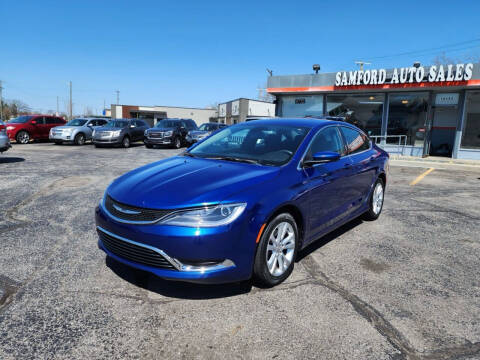 2016 Chrysler 200 for sale at Samford Auto Sales in Riverview MI