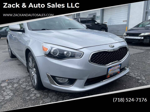 2016 Kia Cadenza for sale at Zack & Auto Sales LLC in Staten Island NY