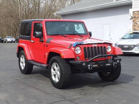 2014 Jeep Wrangler for sale at Canton Auto Exchange in Canton CT