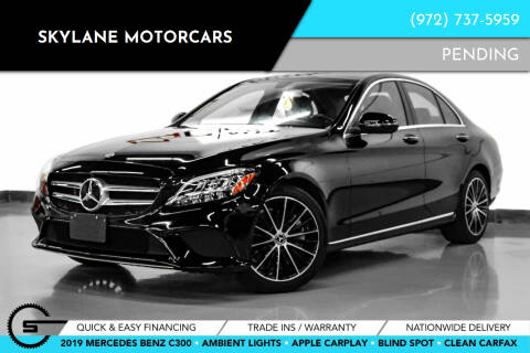 2019 Mercedes-Benz C-Class for sale at Skylane Motorcars in Carrollton TX