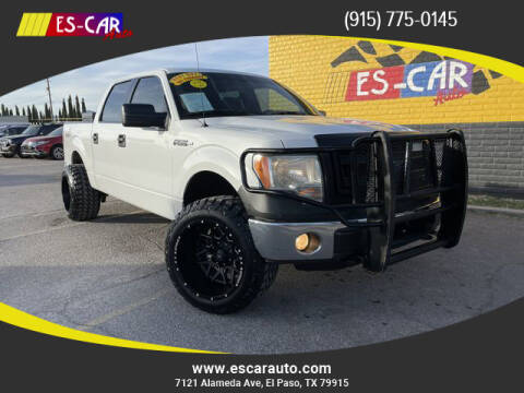 2013 Ford F-150 for sale at Escar Auto - 9809 Montana Ave Lot in El Paso TX
