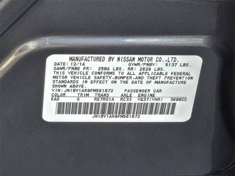 2015 Infiniti Q70 3.7