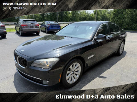 2010 BMW 7 Series for sale at Elmwood D+J Auto Sales in Agawam MA