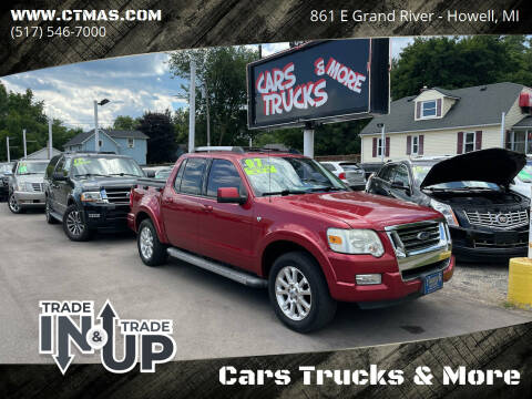 2007 Ford Explorer Sport Trac for sale at Cars Trucks & More in Howell MI