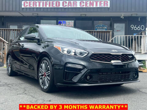 2021 Kia Forte for sale at CERTIFIED CAR CENTER in Fairfax VA