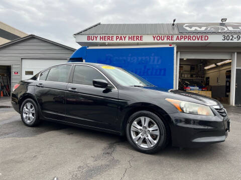 2012 Honda Accord for sale at WOLF'S ELITE AUTOS in Wilmington DE