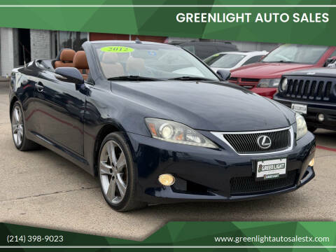 2012 Lexus IS 250C