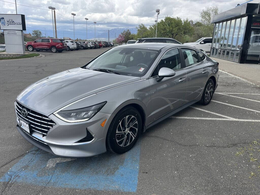 2021 Hyundai SONATA Hybrid for sale at Axio Auto Boise in Boise, ID