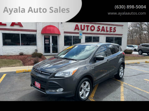 2016 Ford Escape for sale at Ayala Auto Sales in Aurora IL