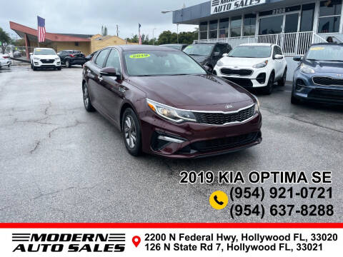 2020 Kia Optima for sale at Modern Auto Sales in Hollywood FL