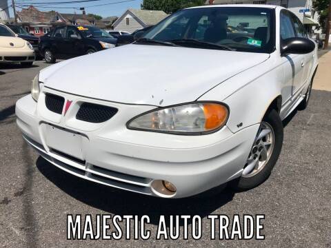 2003 Pontiac Grand Am for sale at Majestic Auto Trade in Easton PA