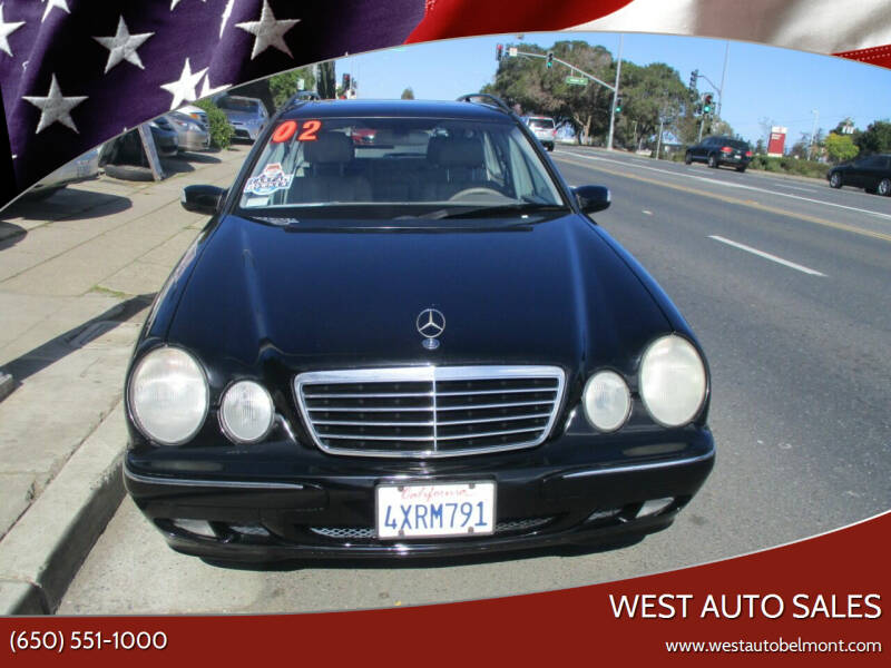 2002 Mercedes-Benz E-Class for sale at West Auto Sales in Belmont CA