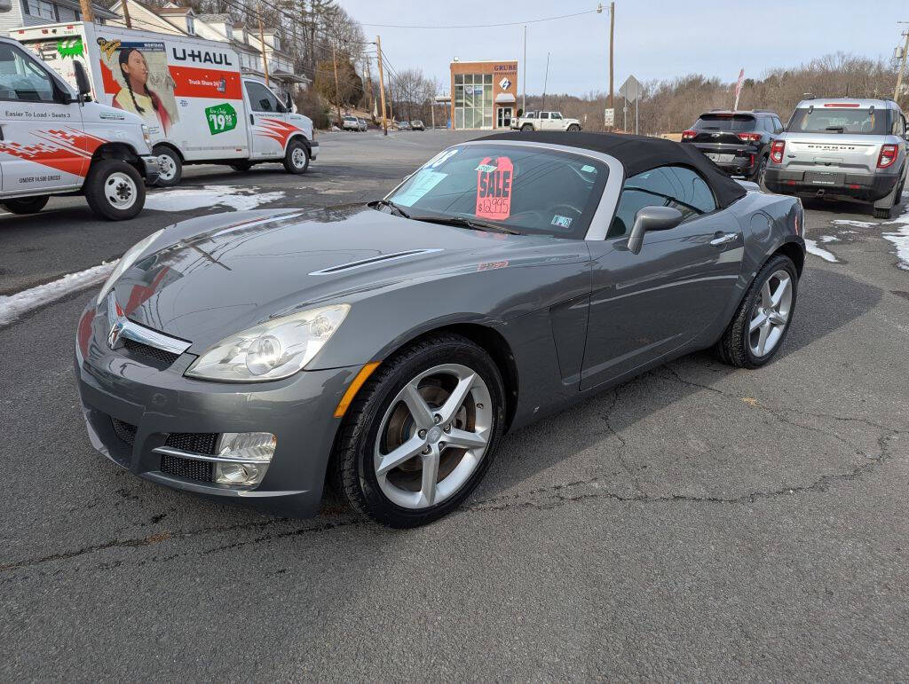 Gray 2008 Saturn SKY Base Convertible Base 2dr Convertible 1