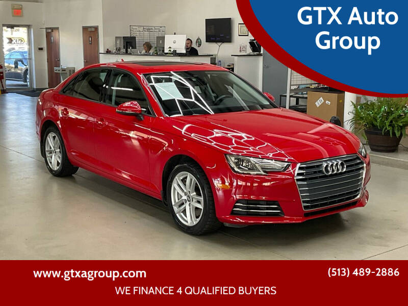 2017 Audi A4 for sale at GTX Auto Group in West Chester OH