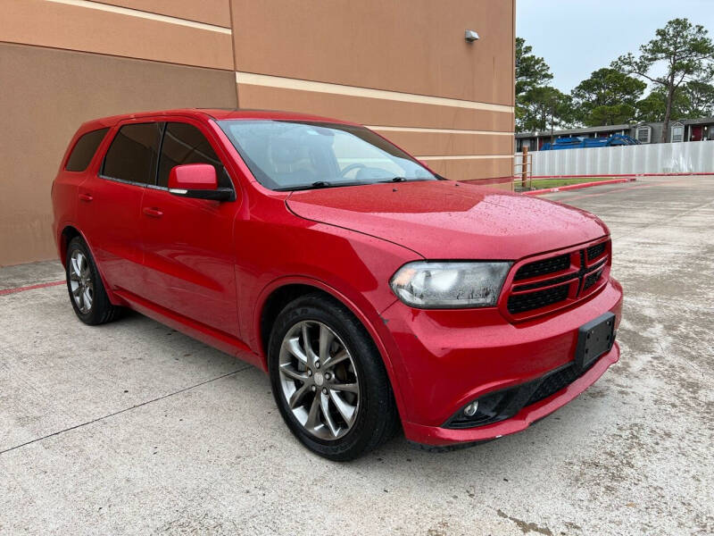2014 Dodge Durango for sale at ALL STAR MOTORS INC in Houston TX