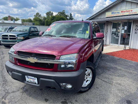 2004 Chevrolet Avalanche for sale at Meraj Motors in Osceola IN