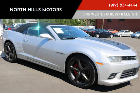 2015 Chevrolet Camaro for sale at NORTH HILLS MOTORS in Raleigh NC