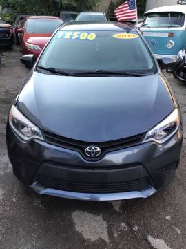 2015 Toyota Corolla for sale at JP JR Auto Sales LLC in Cincinnati OH