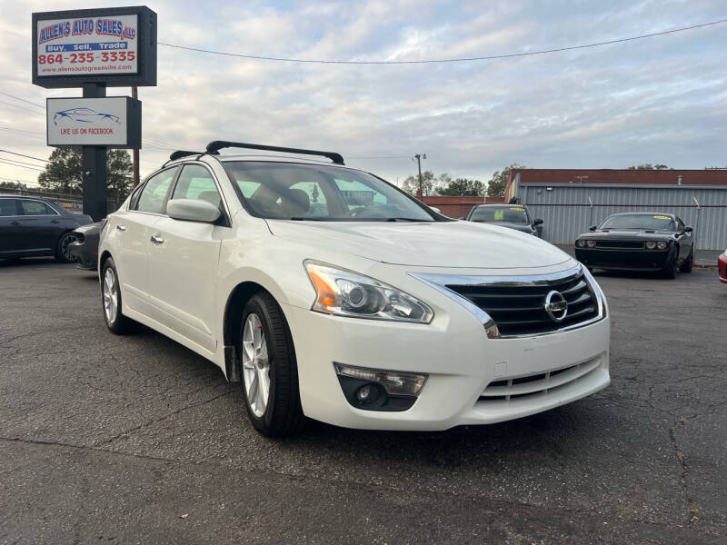 2015 Nissan Altima for sale at Allen's Auto Sales LLC in Greenville SC