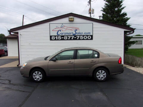 2007 Chevrolet Malibu for sale at CARSMART SALES INC in Loves Park IL