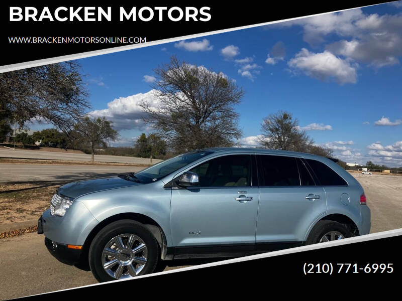 2008 Lincoln MKX for sale at BRACKEN MOTORS in San Antonio TX