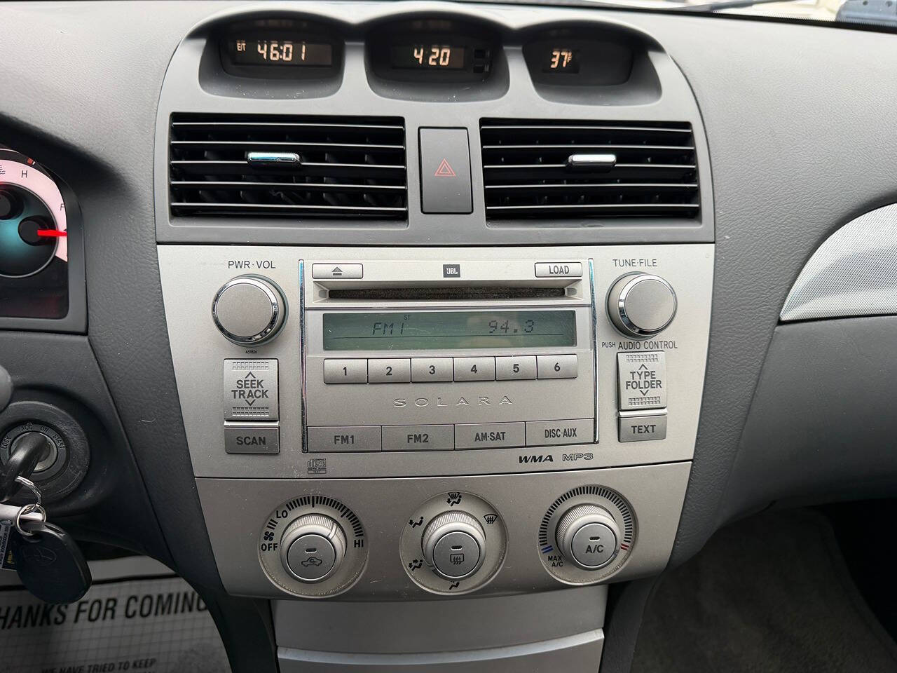 2007 Toyota Camry Solara 9