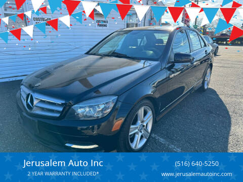 2011 Mercedes-Benz C-Class for sale at Jerusalem Auto Inc in North Merrick NY