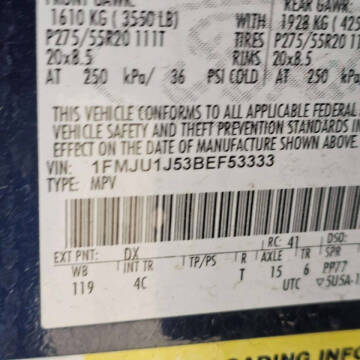 2011 Ford Expedition King Ranch