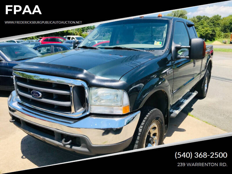 2004 Ford F-250 Super Duty for sale at FPAA in Fredericksburg VA