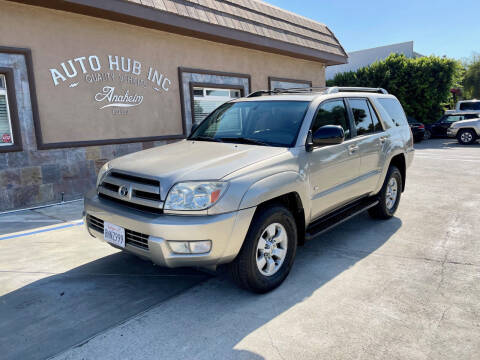 2003 Toyota 4Runner for sale at Auto Hub, Inc. in Anaheim CA