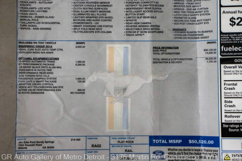 2021 Ford Mustang GT