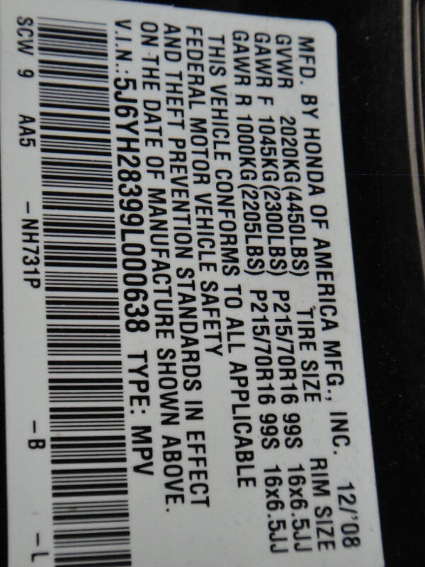 2009 Honda Element LX