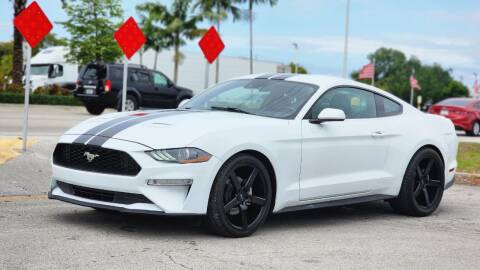 2021 Ford Mustang for sale at Maxicars Auto Sales in West Park FL