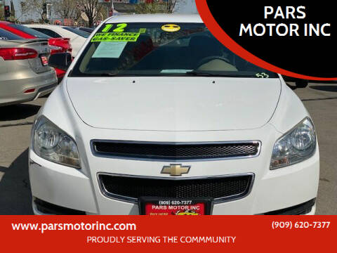 2012 Chevrolet Malibu for sale at PARS MOTOR INC in Pomona CA