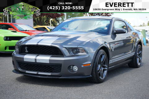 2010 Ford Shelby GT500 for sale at West Coast AutoWorks -Edmonds in Edmonds WA