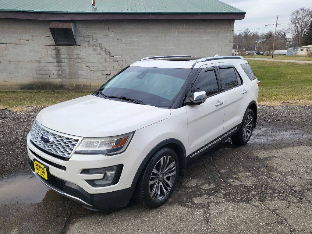 2017 Ford Explorer for sale at Cambridge Used Cars in Cambridge, OH