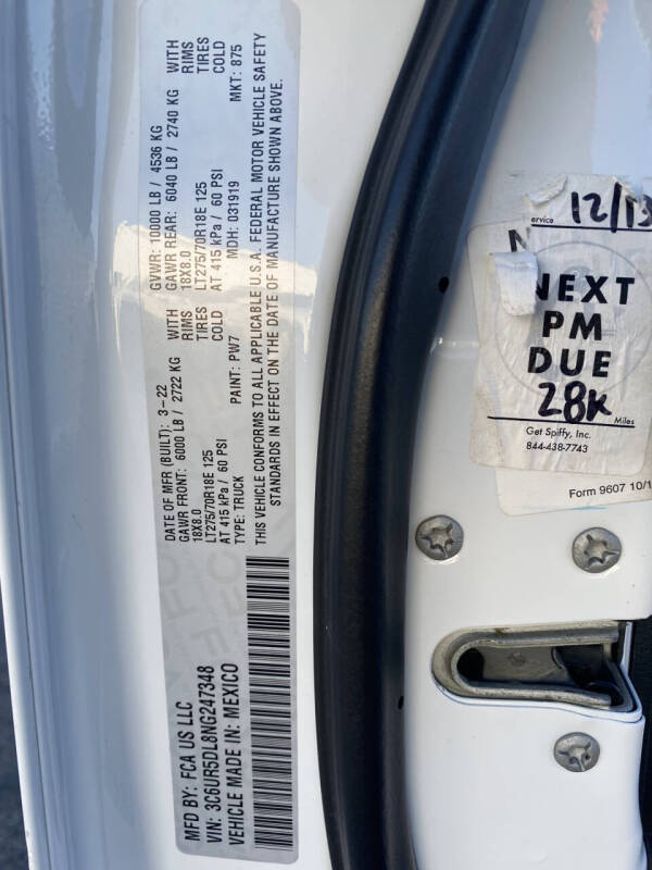 2022 RAM 2500 Big Horn