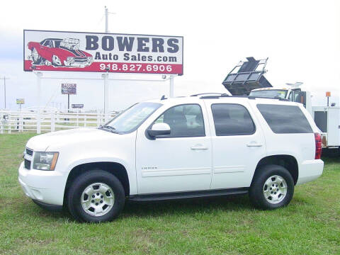 2011 Chevrolet Tahoe for sale at BOWERS AUTO SALES in Mounds OK