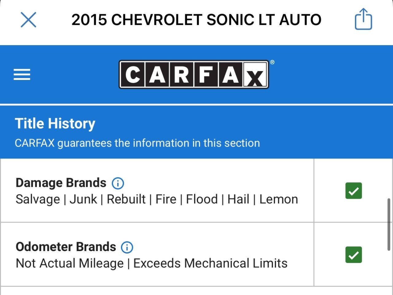 2015 Chevrolet Sonic for sale at Schlig Equipment Sales LLC in Maricopa, AZ