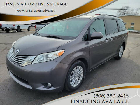 2015 Toyota Sienna for sale at Hansen Automotive & Storage in Escanaba MI