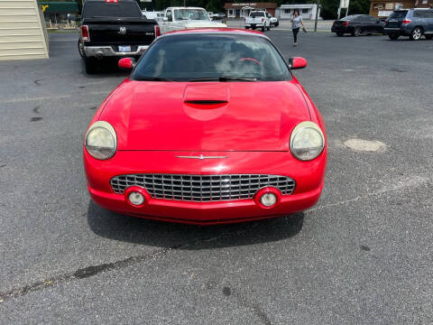 2003 Ford Thunderbird for sale at Shifting Gearz Auto Sales in Lenoir NC