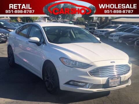 2018 Ford Fusion for sale at Car SHO in Corona CA
