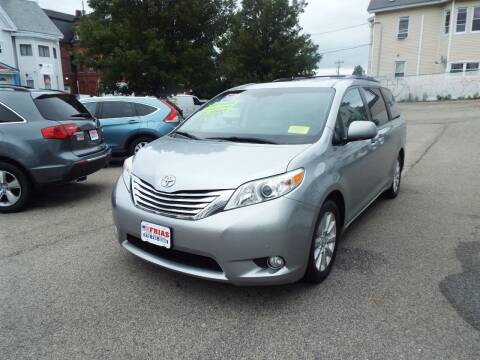 2011 Toyota Sienna for sale at FRIAS AUTO SALES LLC in Lawrence MA