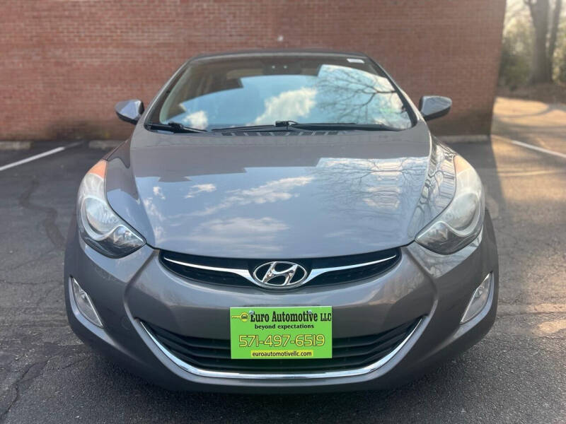 2013 Hyundai Elantra for sale at Euro Automotive LLC in Falls Church VA