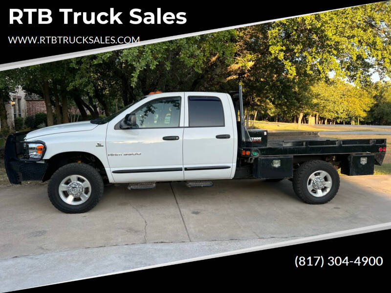 2006 Dodge Ram 3500 for sale at RTB Truck Sales in Brock TX