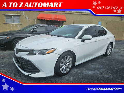 2020 Toyota Camry for sale at A TO Z  AUTOMART in West Palm Beach FL