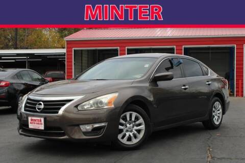 2014 Nissan Altima for sale at Minter Auto Sales in South Houston TX