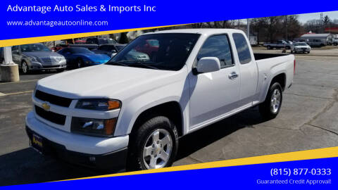 2012 Chevrolet Colorado for sale at Advantage Auto Sales & Imports Inc in Loves Park IL